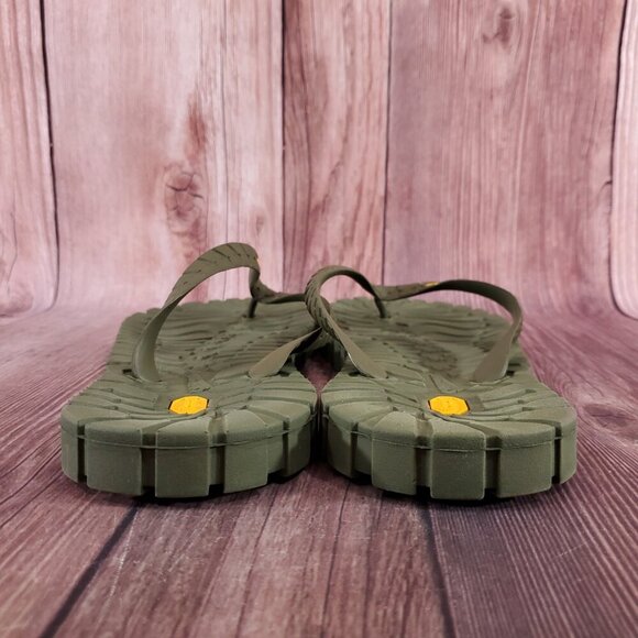 *READ* Rare Vibram Mens 45/46 US 11-12 Tropical Carrarmato Sandal Jungle Green - Picture 11 of 15